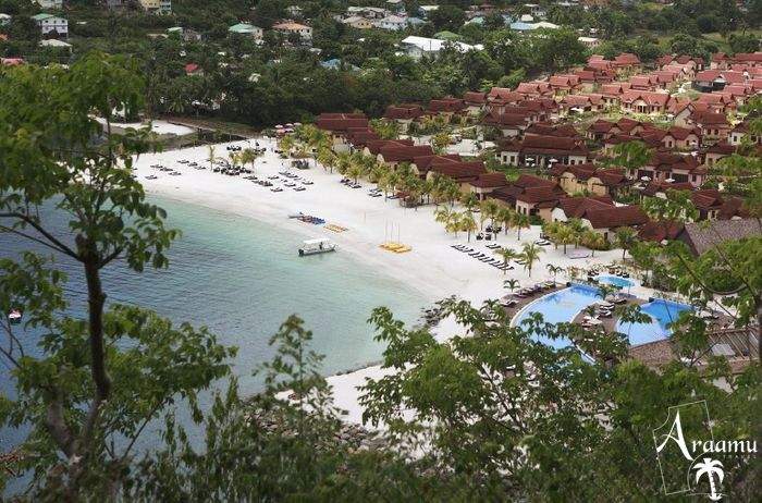 St. Vincent & Grenadine, Buccament Bay Beach*****